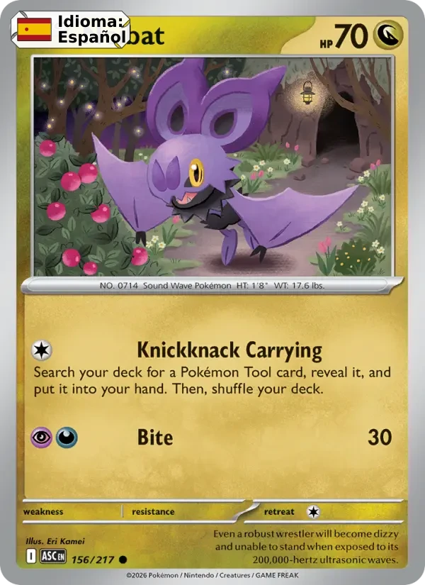 Noibat (156) — Ascended Heroes