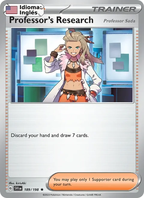 Professor's Research (189) — Scarlet & Violet