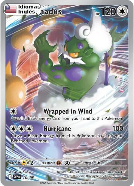 Tornadus (210) — SVP Black Star Promos