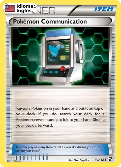 Pokémon Communication (99) — Black & White