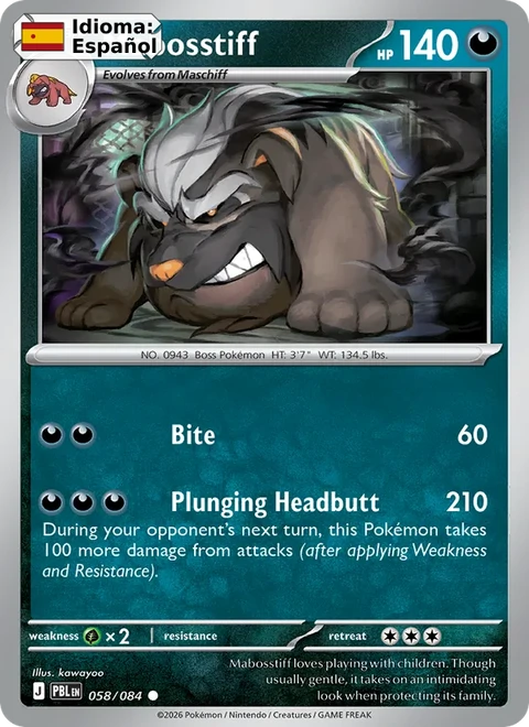 Mabosstiff (058) — Pitch Black