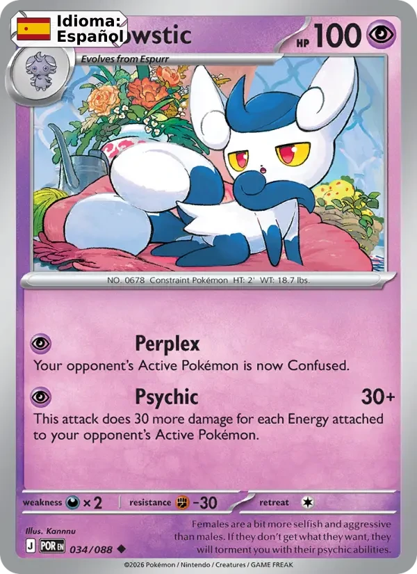 Meowstic (034) — Perfect Order