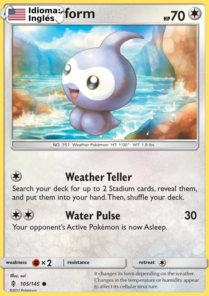 Castform (105) — Guardians Rising