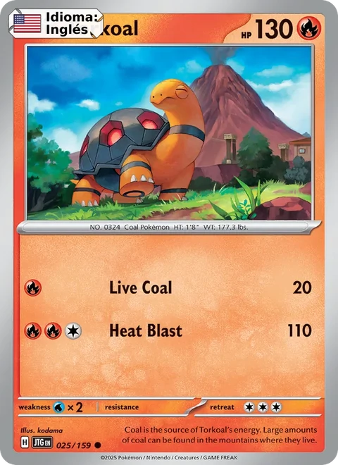 Torkoal (025) — Journey Together