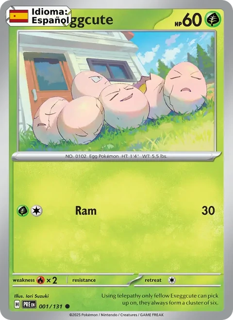 Exeggcute (001) — Prismatic Evolutions