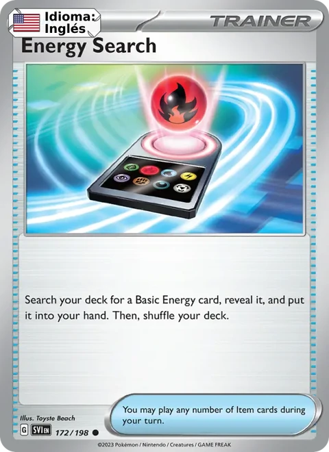 Energy Search (172) — Scarlet & Violet
