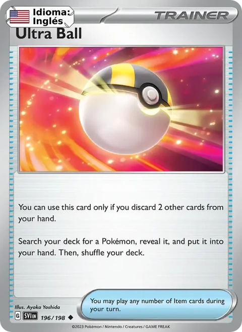 Ultra Ball (196) — Scarlet & Violet