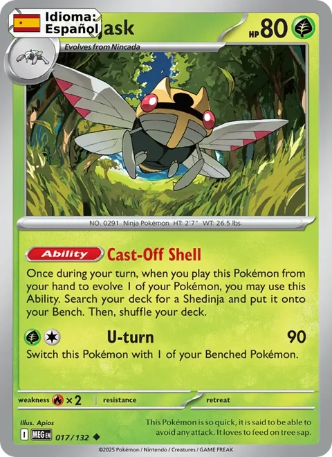 Ninjask (017) — Mega Evolution