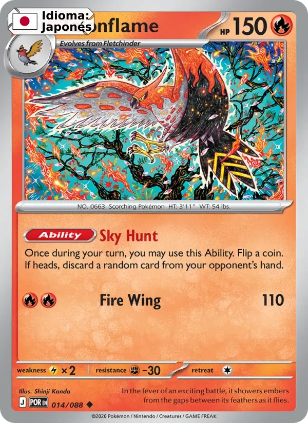 Talonflame (014) — Perfect Order