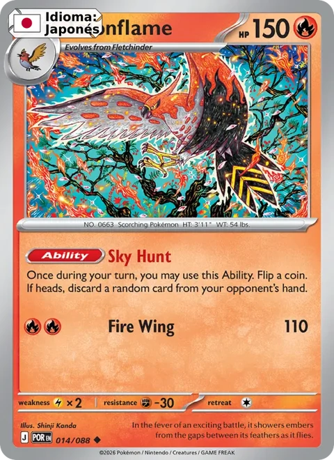 Talonflame (014) — Perfect Order