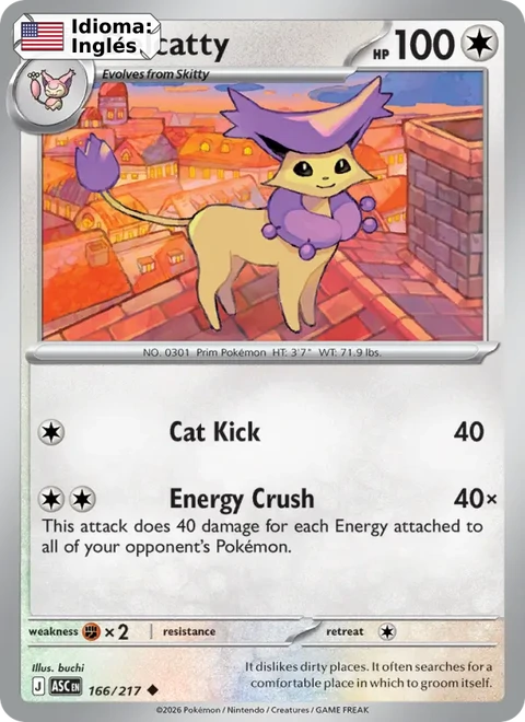 Delcatty (166) — Ascended Heroes