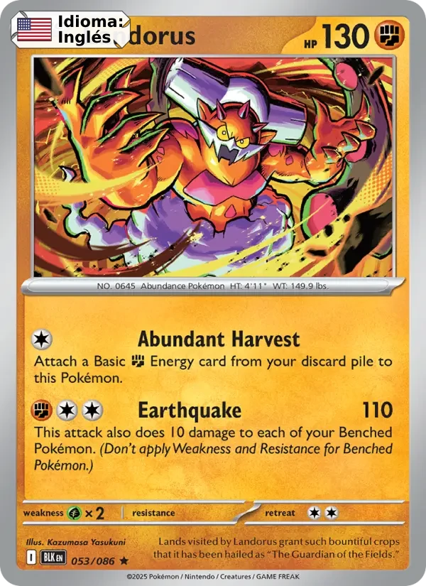 Landorus (053) — Black Bolt