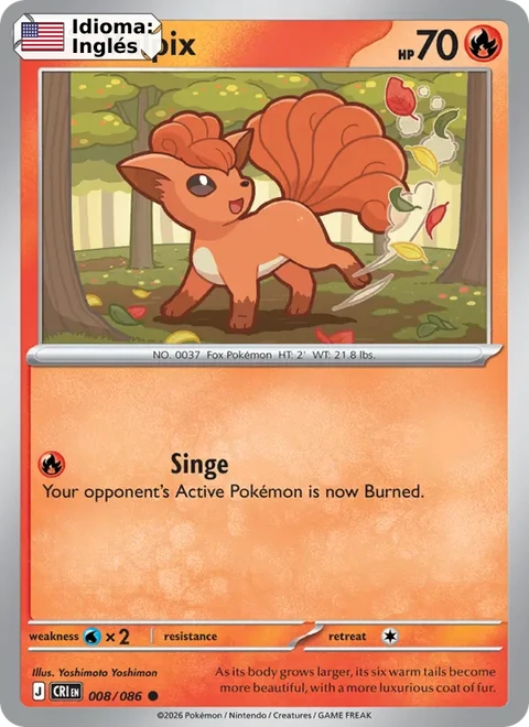Vulpix (008) — Chaos Rising