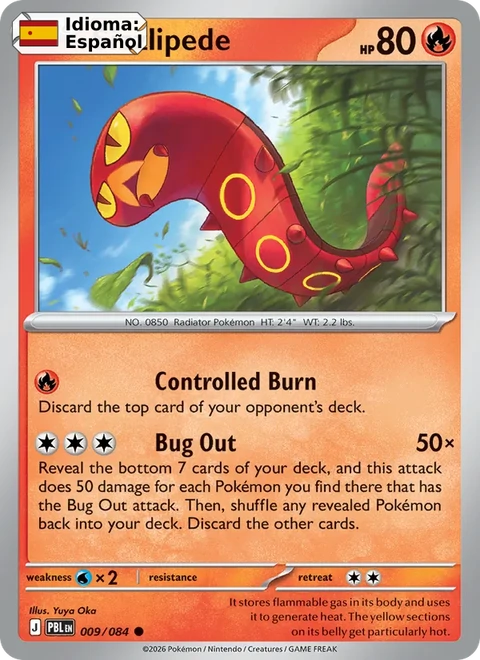 Sizzlipede (009) — Pitch Black