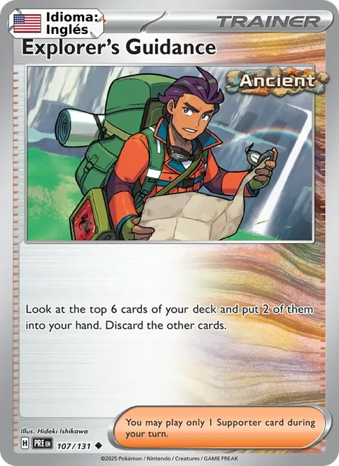 Explorer's Guidance (107) — Prismatic Evolutions