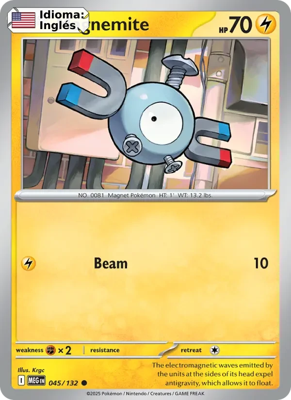 Magnemite (045) — Mega Evolution