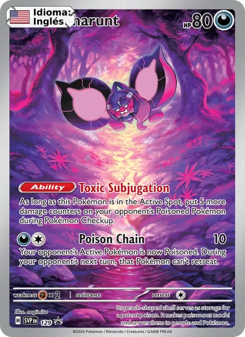 Pecharunt (129) — SVP Black Star Promos