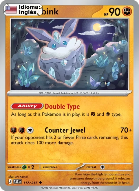 Carbink (117) — Ascended Heroes