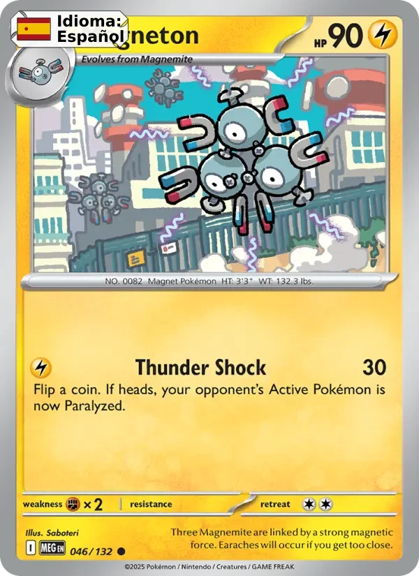 Magneton (046) — Mega Evolution