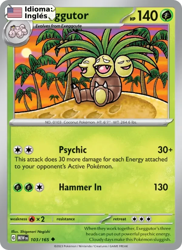Exeggutor (103) — 151