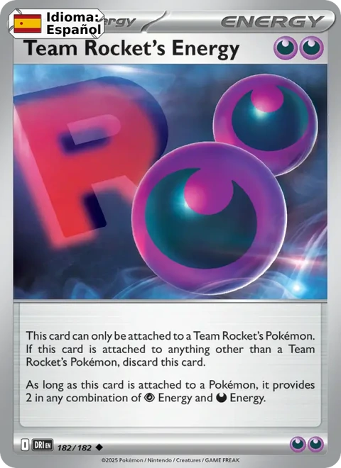 Team Rocket's Energy (182) — Destined Rivals