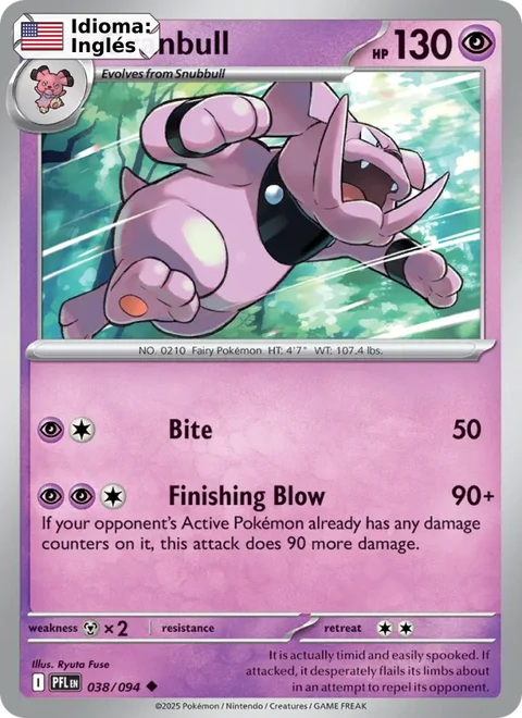 Granbull (038) — Phantasmal Flames