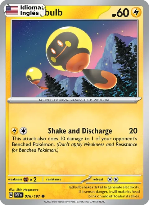 Tadbulb (076) — Obsidian Flames
