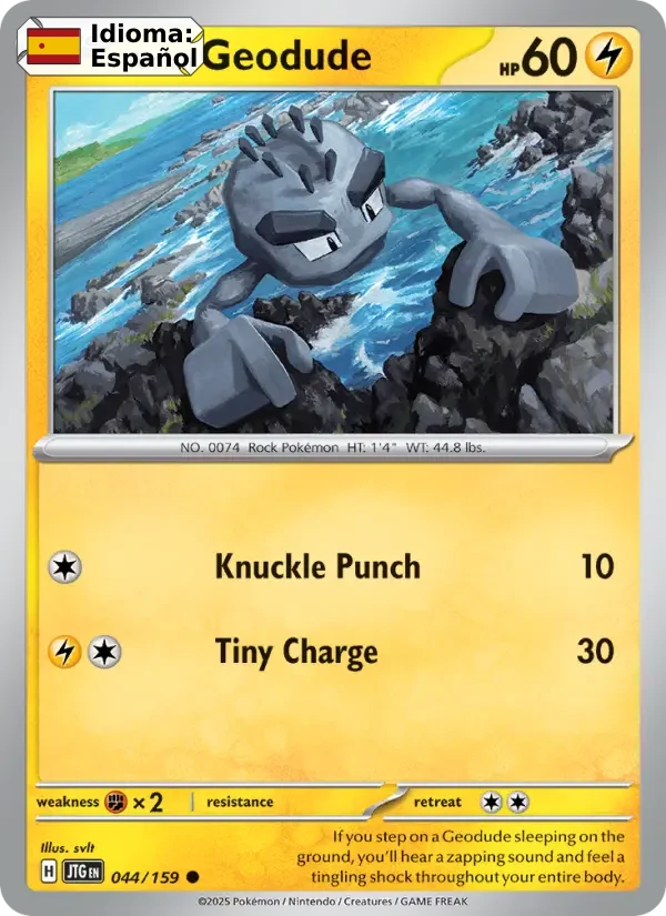 Alolan Geodude (044) — Journey Together