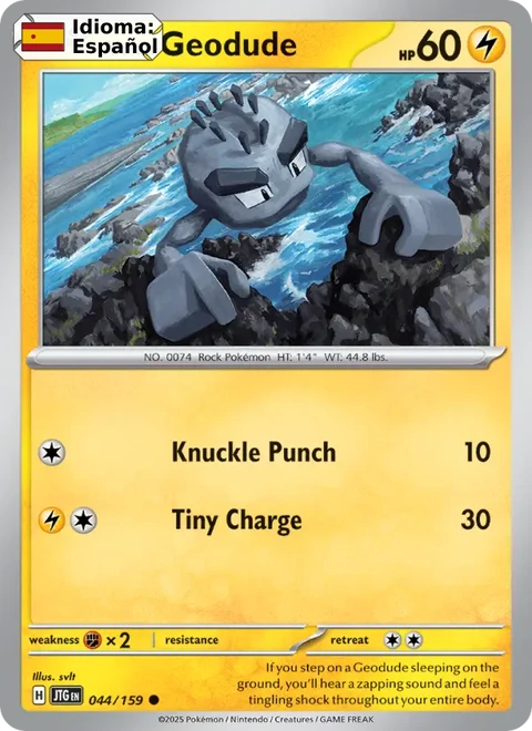 Alolan Geodude (044) — Journey Together