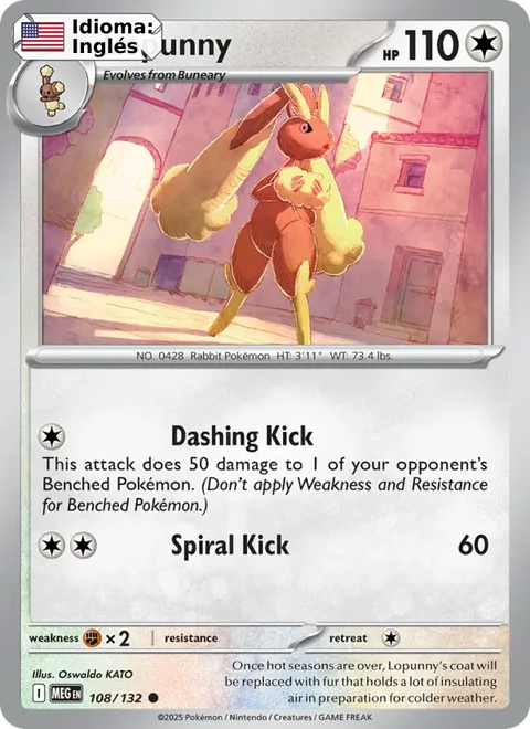 Lopunny (108) — Mega Evolution
