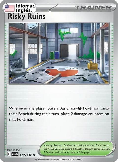 Risky Ruins (127) — Mega Evolution