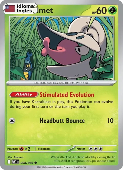 Shelmet (008) — White Flare