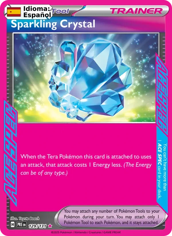Sparkling Crystal (129) — Prismatic Evolutions