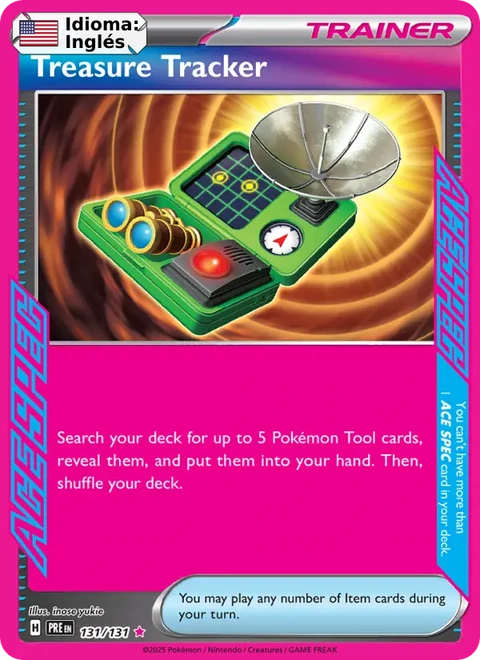 Treasure Tracker (131) — Prismatic Evolutions