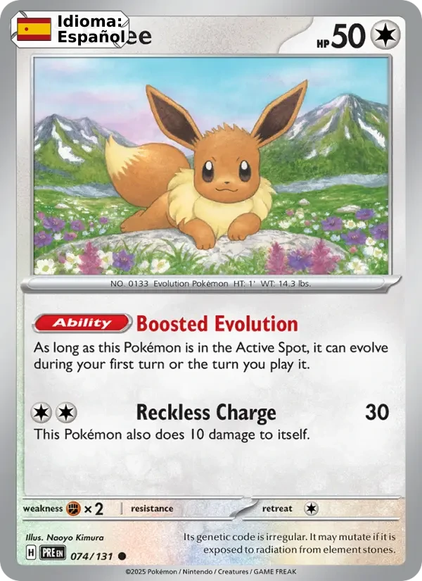 Eevee (074) — Prismatic Evolutions