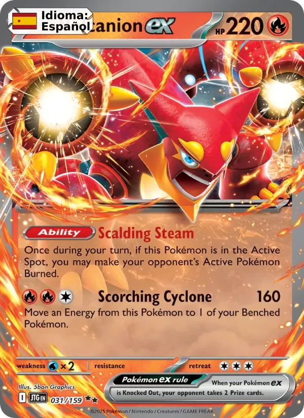 Volcanion ex (031) — Journey Together