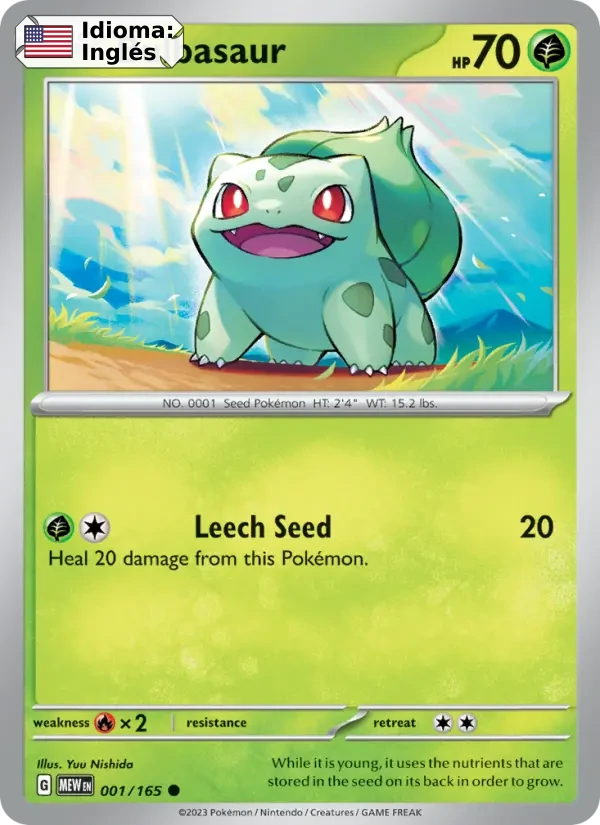 Bulbasaur (001) — 151