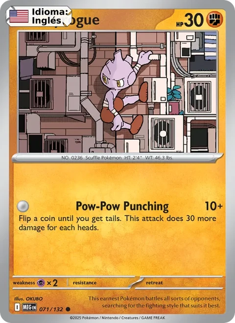 Tyrogue (071) — Mega Evolution