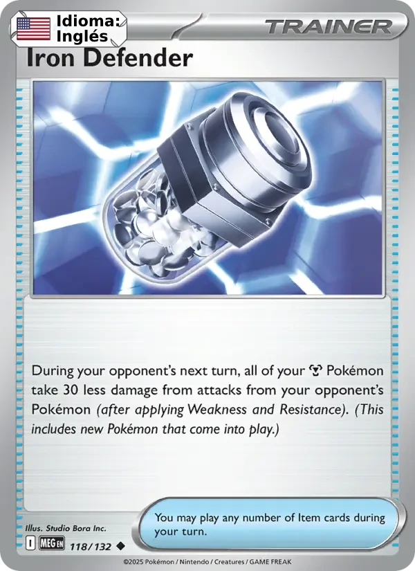 Iron Defender (118) — Mega Evolution