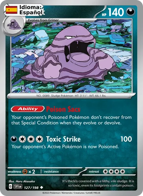 Muk (127) — Scarlet & Violet