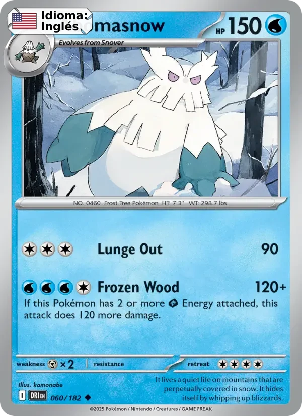 Abomasnow (060) — Destined Rivals