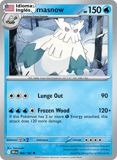 Abomasnow (060) — Destined Rivals