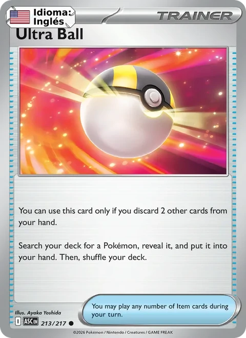 Ultra Ball (213) — Ascended Heroes