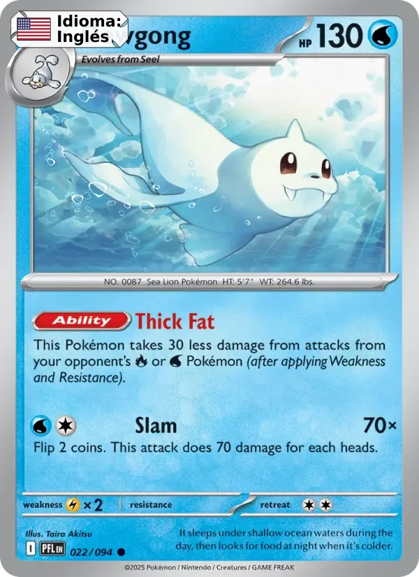 Dewgong (022) — Phantasmal Flames