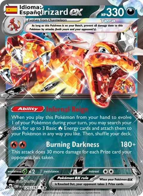 Charizard ex (125) — Obsidian Flames