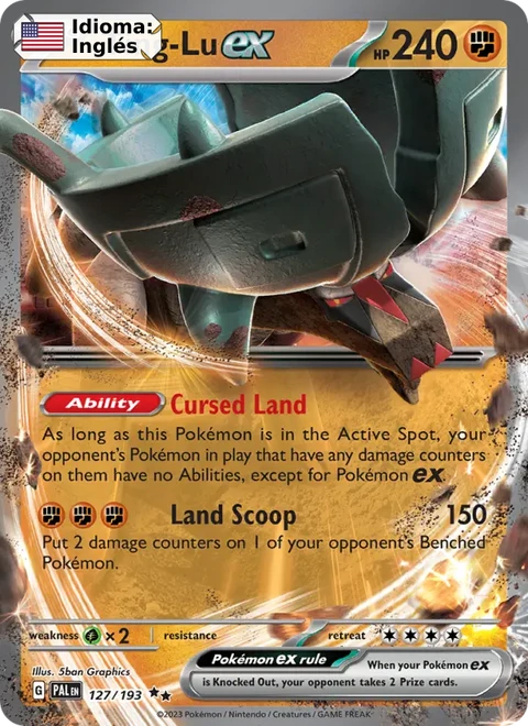 Ting-Lu ex (127) — Paldea Evolved
