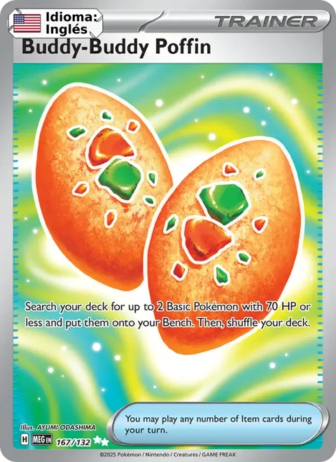 Buddy-Buddy Poffin (167) — Mega Evolution