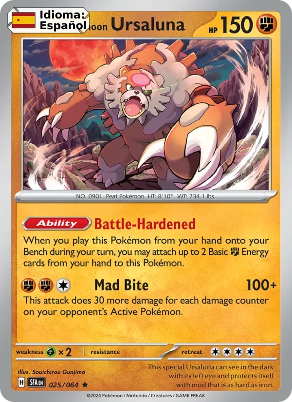 Bloodmoon Ursaluna (025) — Shrouded Fable