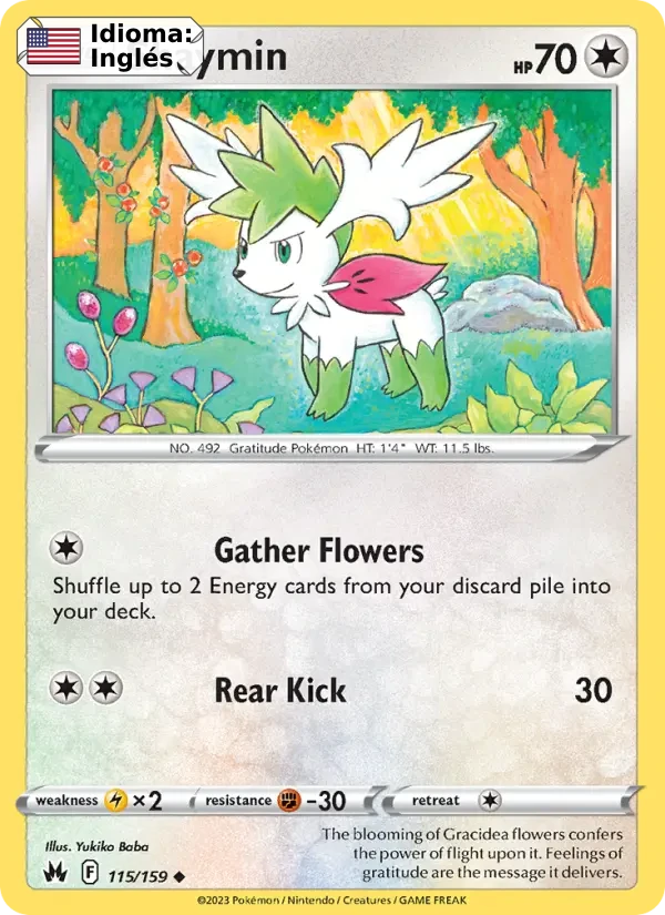 Shaymin (115) — Crown Zenith