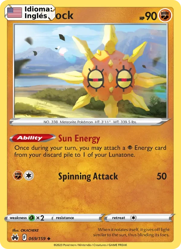 Solrock (069) — Crown Zenith